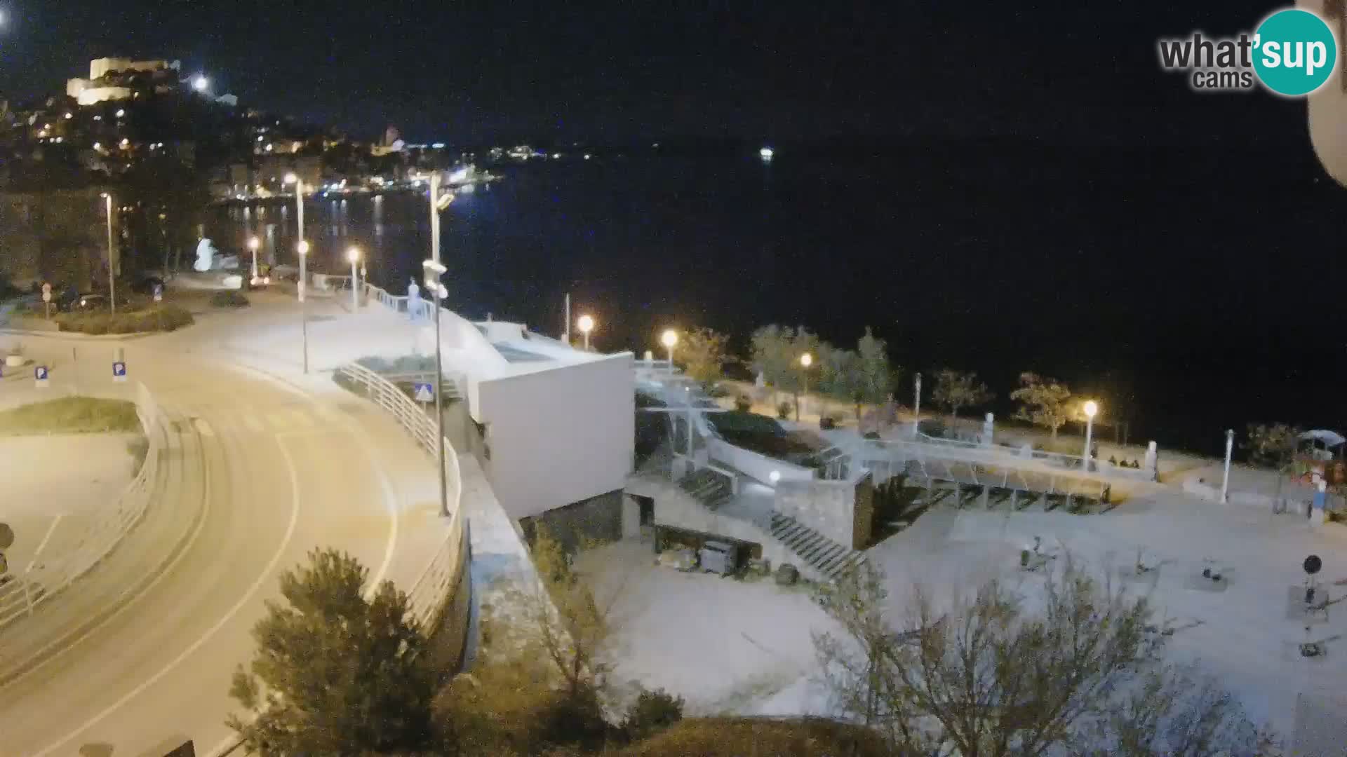 Web kamera Šibenik plaža Banj