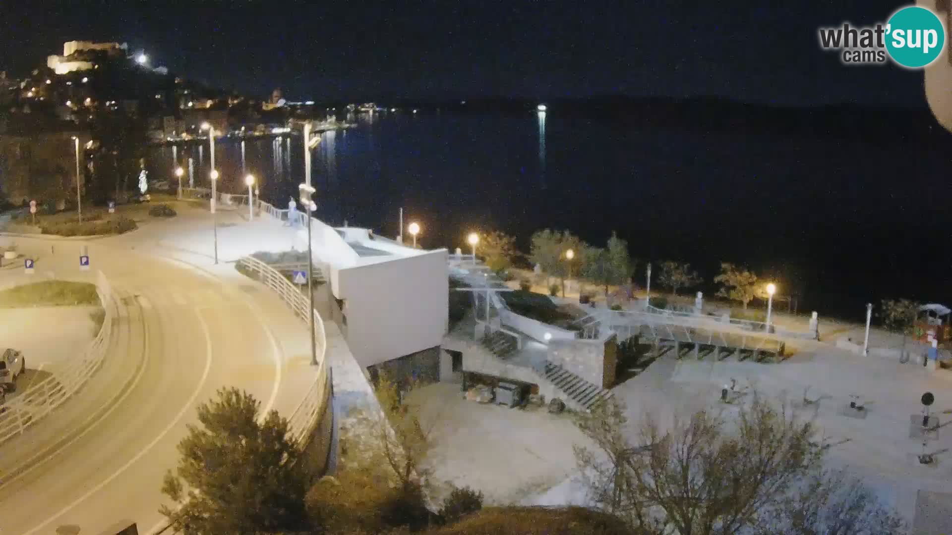 Live Cam Šibenik plage Banj
