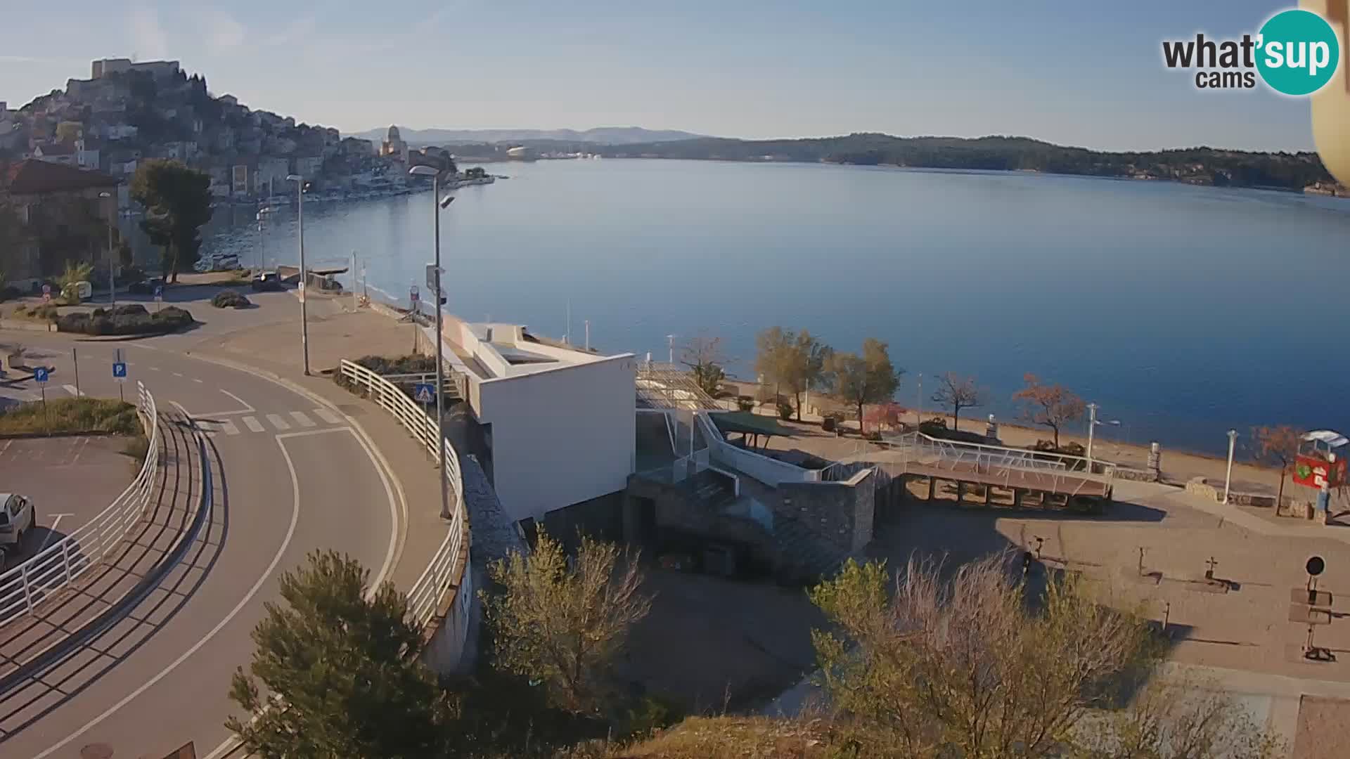 Šibenik webcam Beach Banj