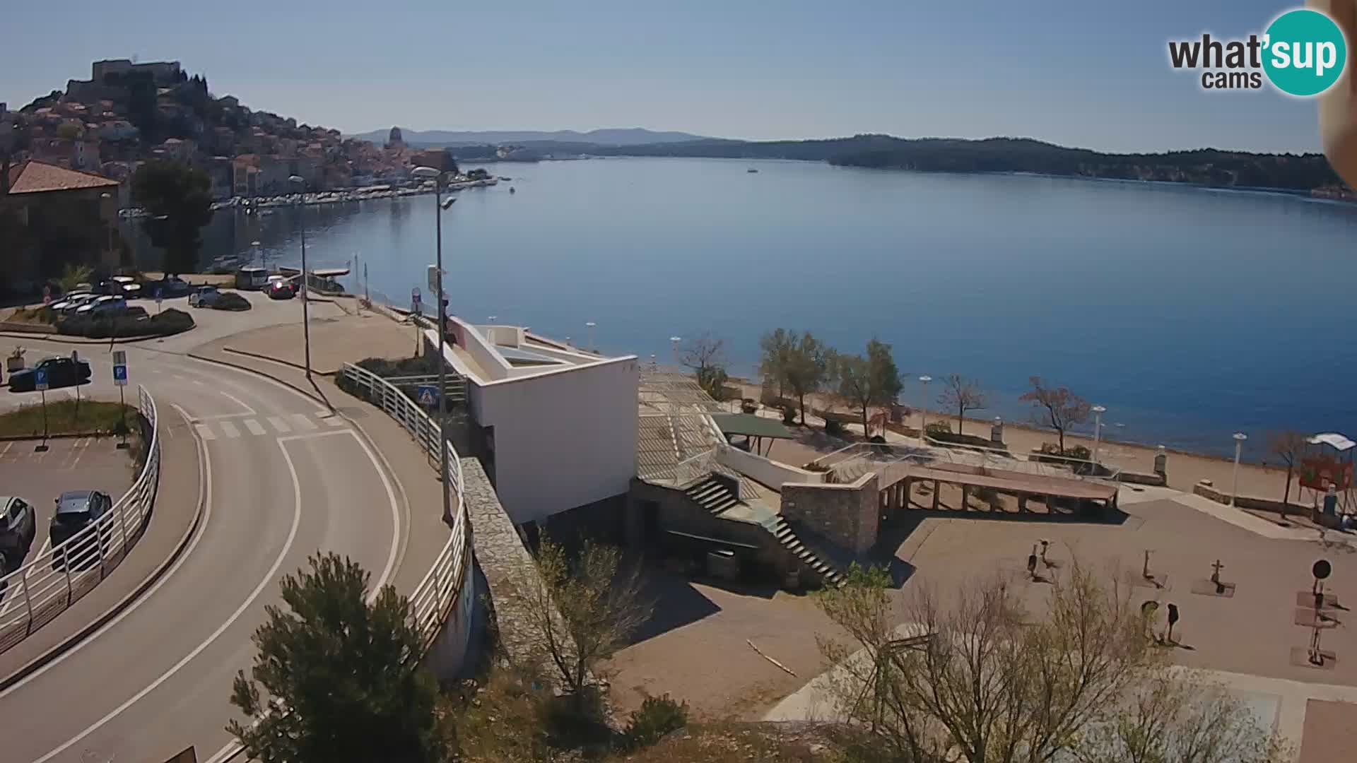 Kamera v živo Šibenik plaža Banj