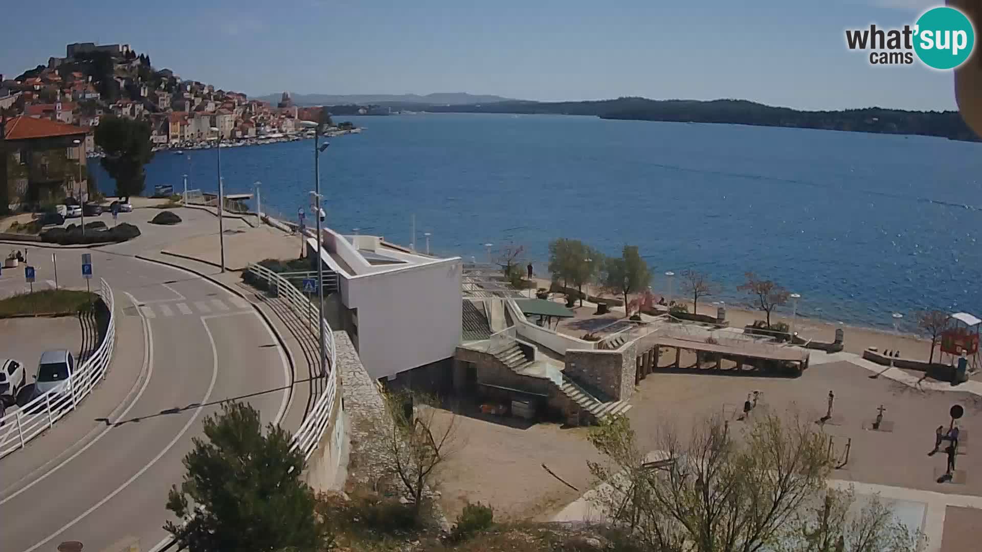Webcam Šibenik Strand Banj