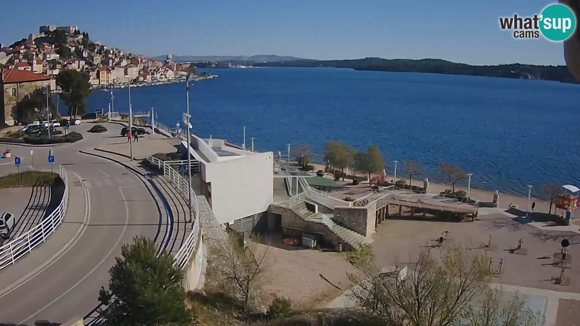 Kamera v živo Šibenik plaža Banj