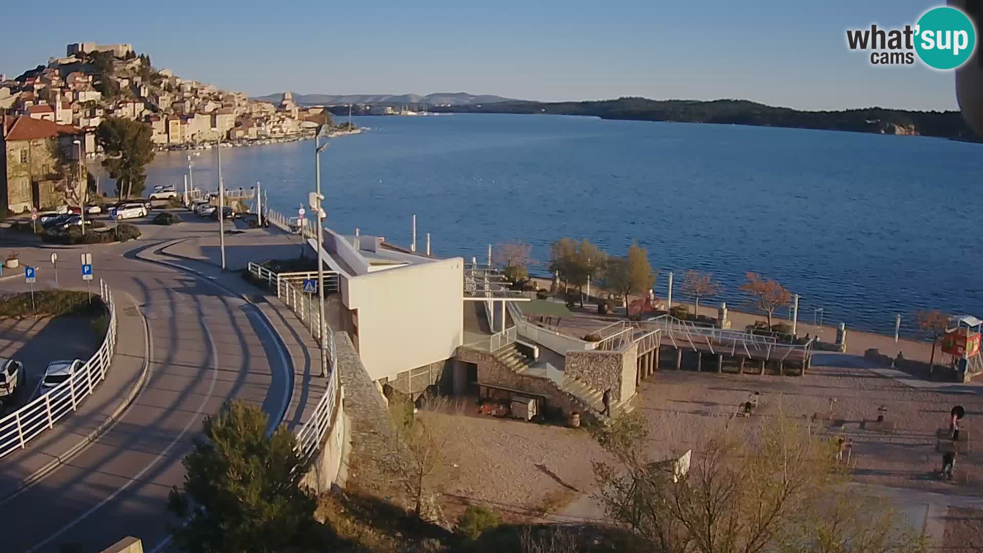 Livecam Sibenico spiaggia Banj