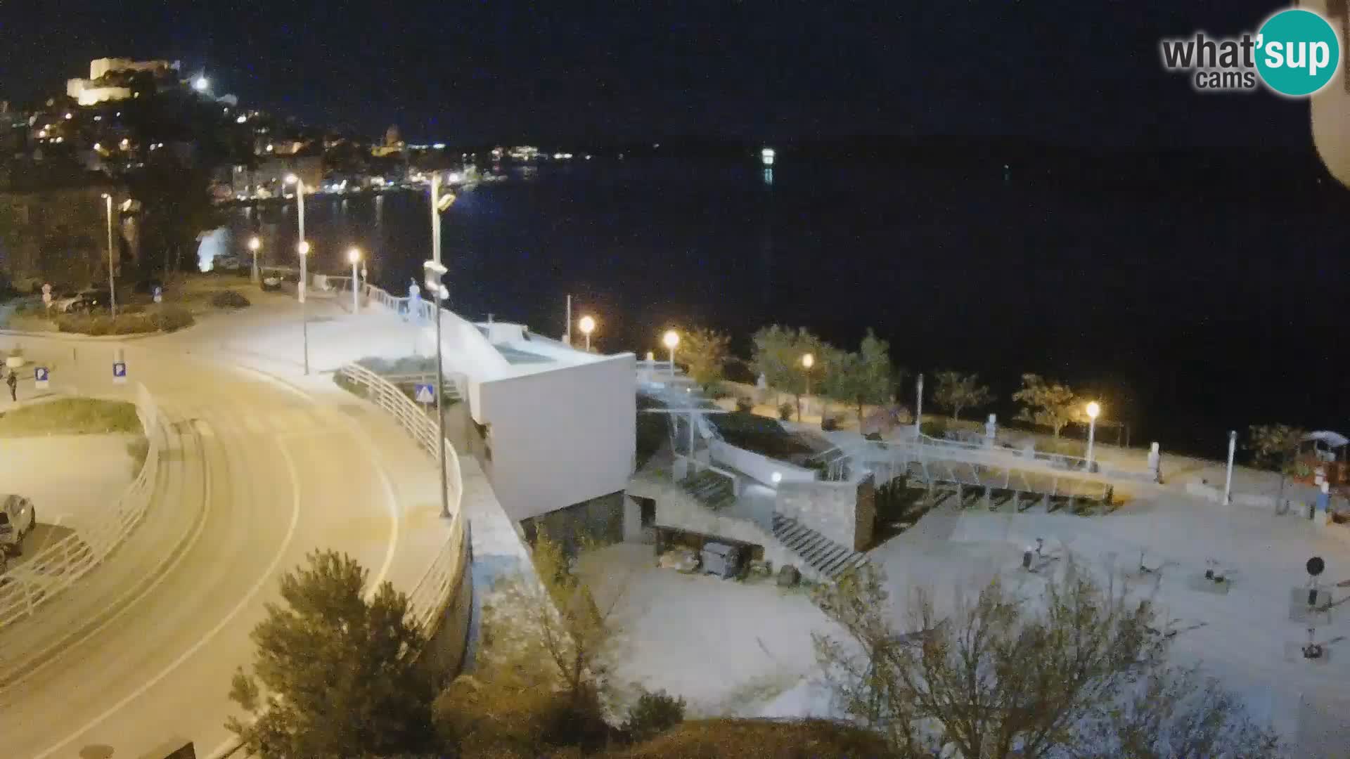 Livecam Sibenico spiaggia Banj