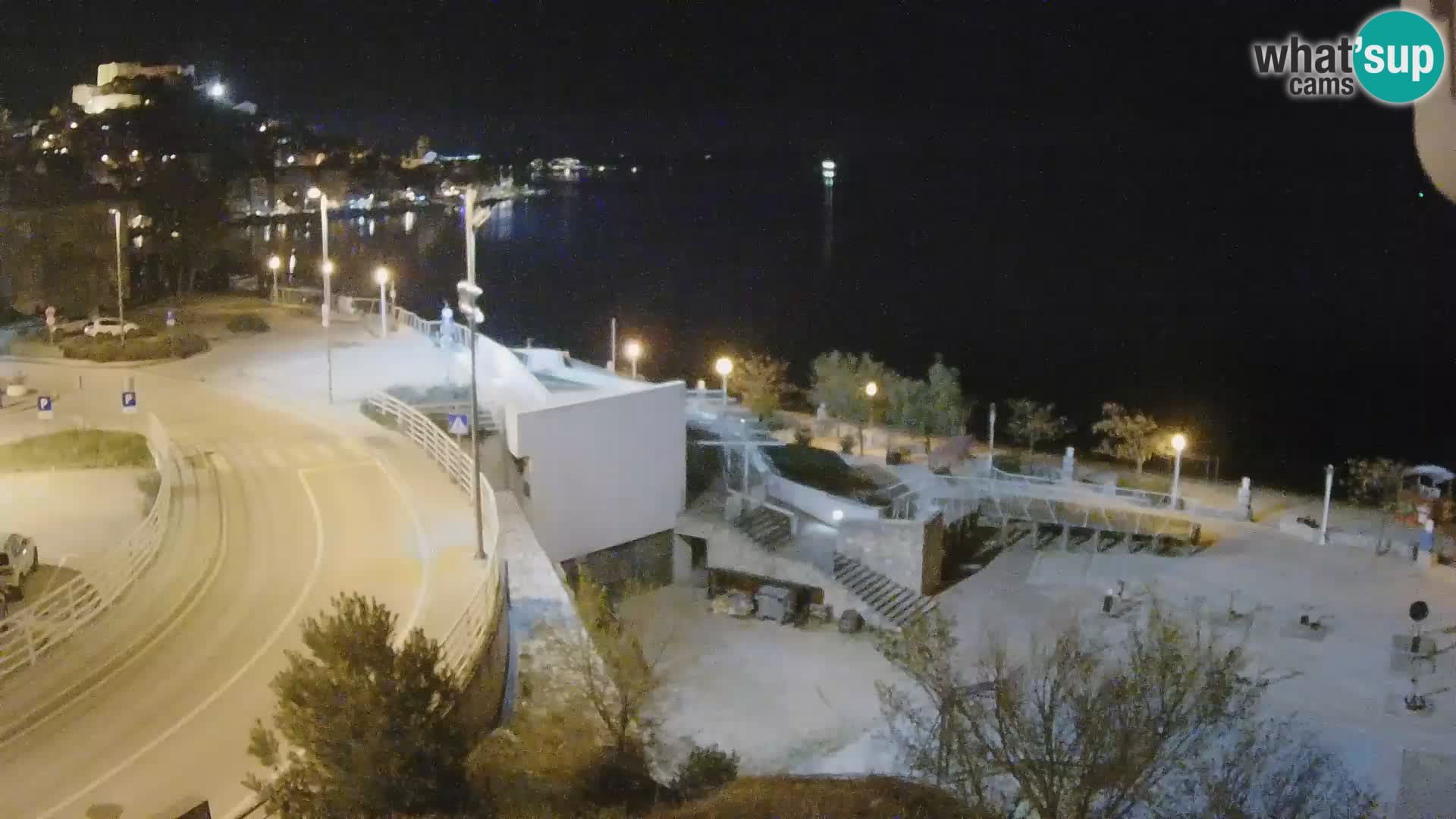 Kamera v živo Šibenik plaža Banj