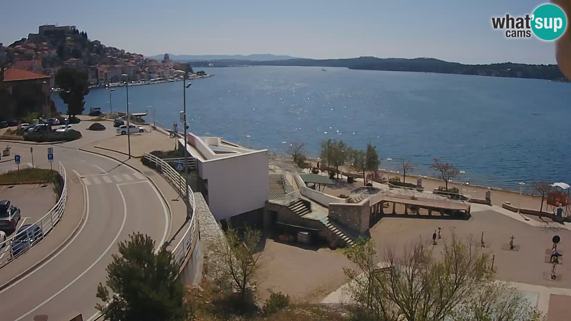 Kamera v živo Šibenik plaža Banj