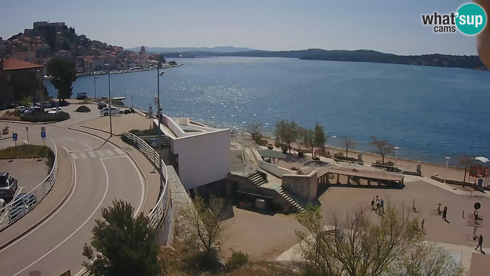 Live Cam Šibenik plage Banj