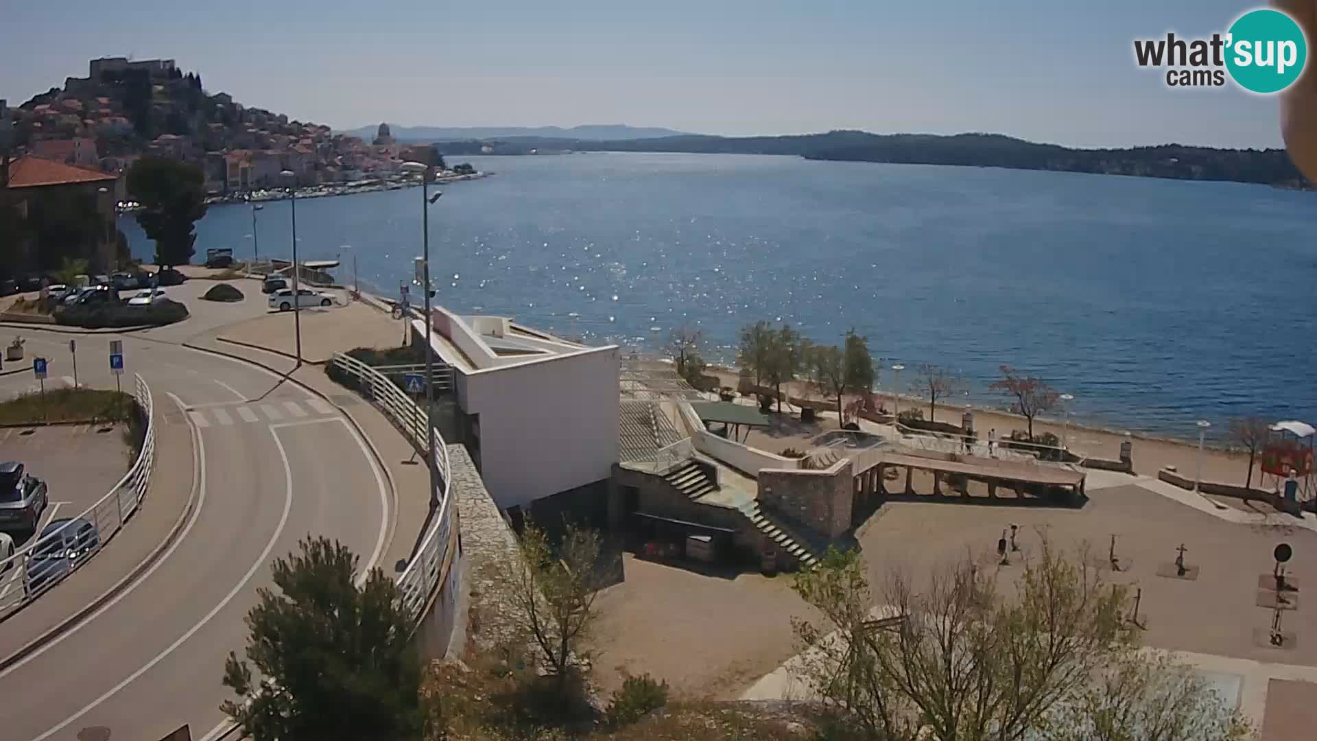 Web kamera Šibenik plaža Banj