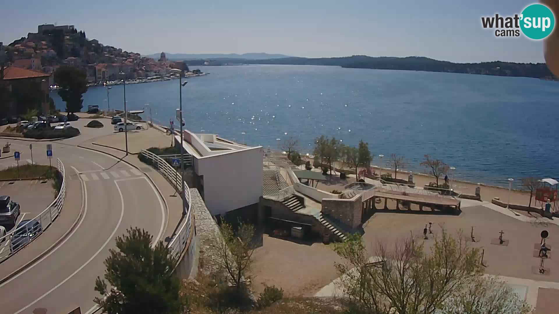 Web kamera Šibenik plaža Banj