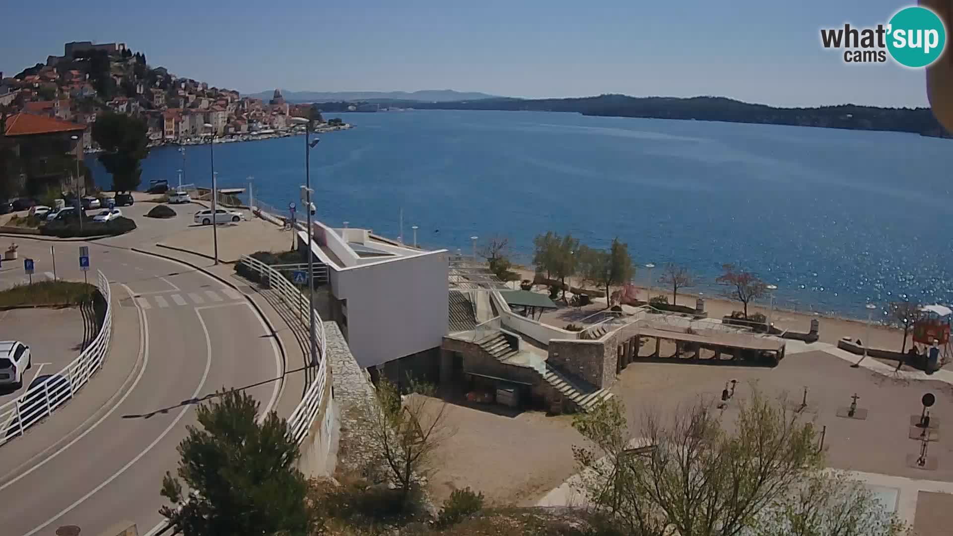 Web kamera Šibenik plaža Banj