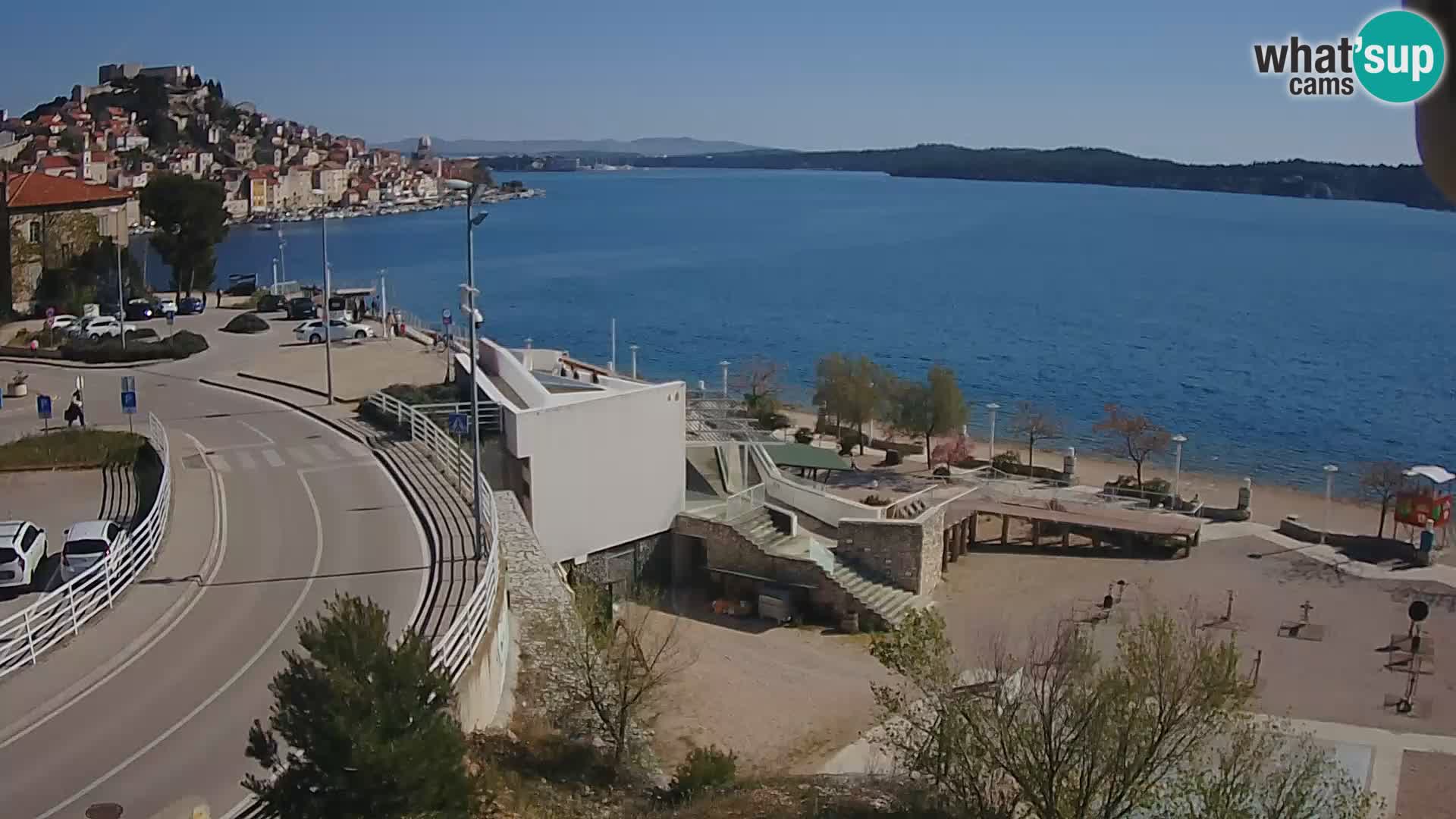Kamera v živo Šibenik plaža Banj