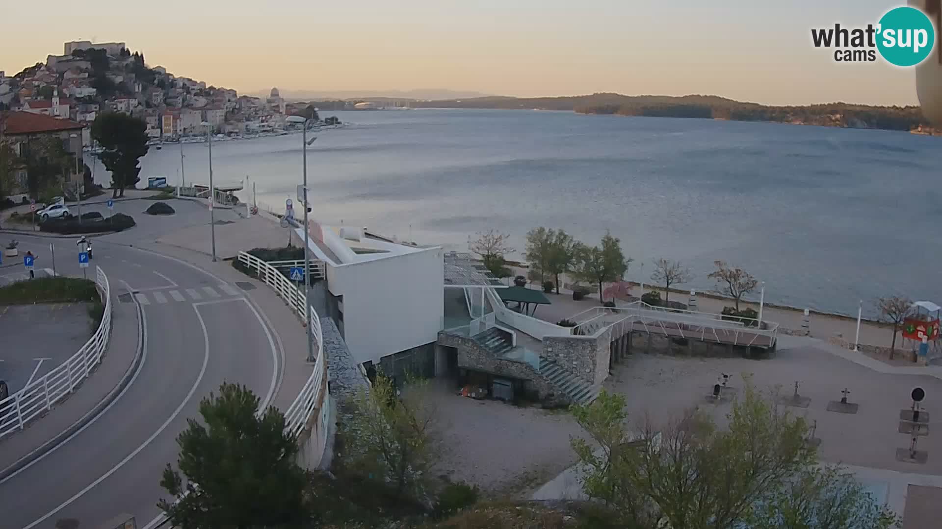 Kamera v živo Šibenik plaža Banj