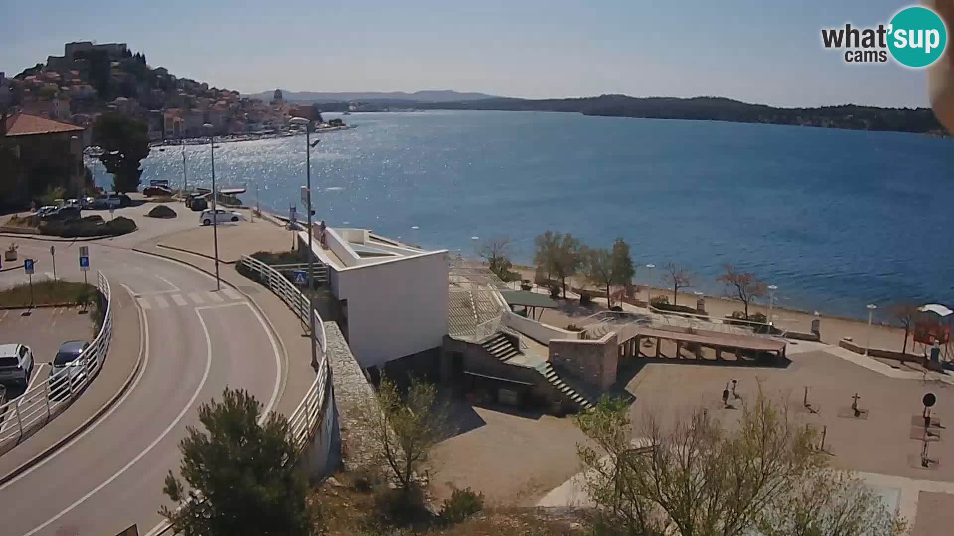Live Cam Šibenik plage Banj
