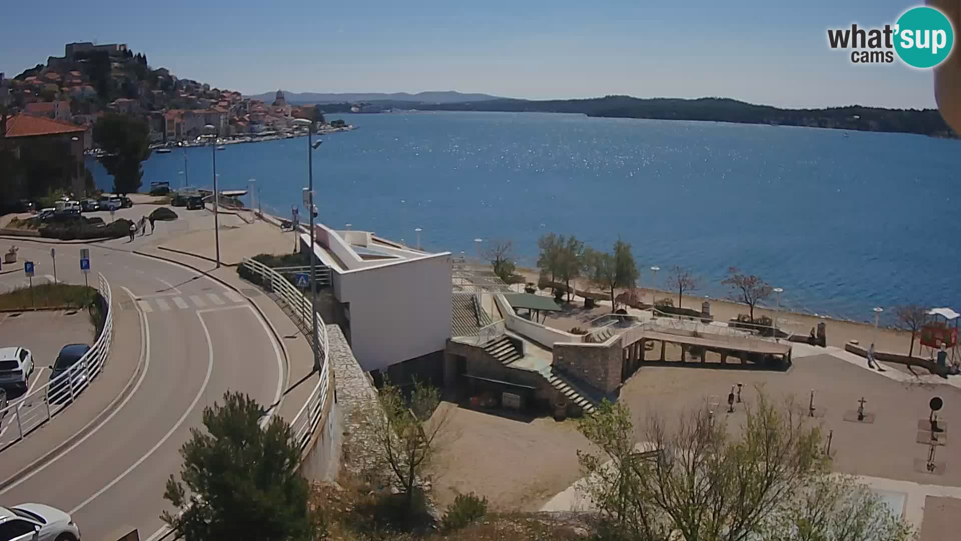 Kamera v živo Šibenik plaža Banj