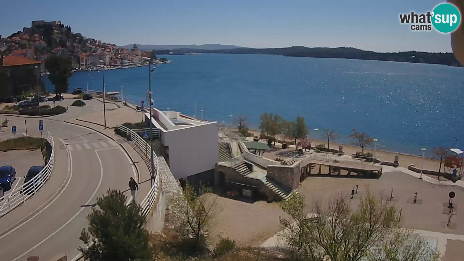 Kamera v živo Šibenik plaža Banj