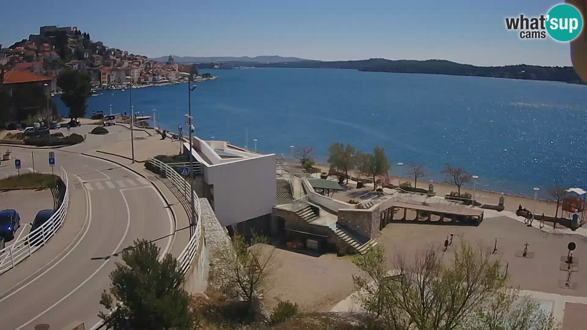Web kamera Šibenik plaža Banj
