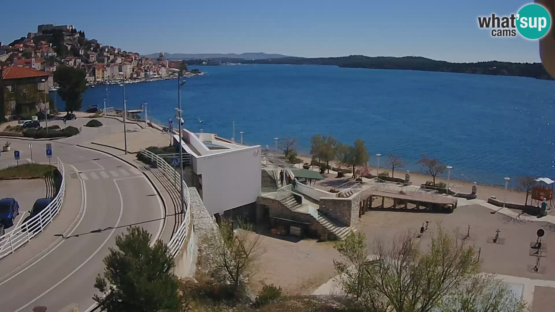 Livecam Sibenico spiaggia Banj