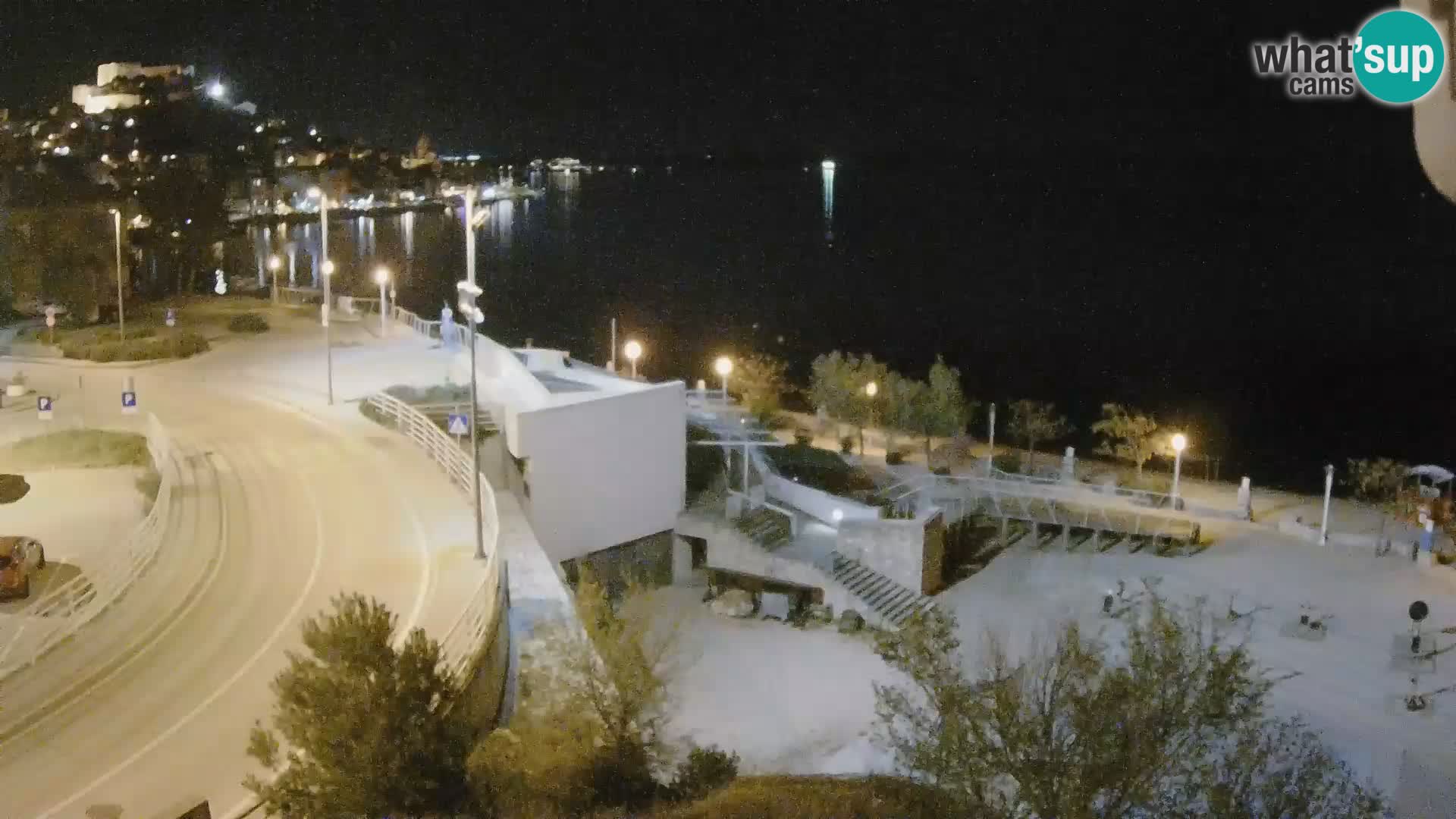 Webcam Šibenik Strand Banj