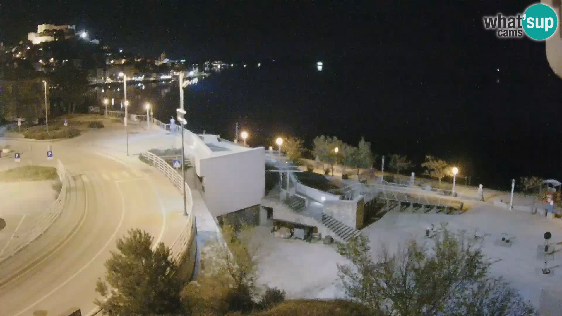 Šibenik webcam Beach Banj