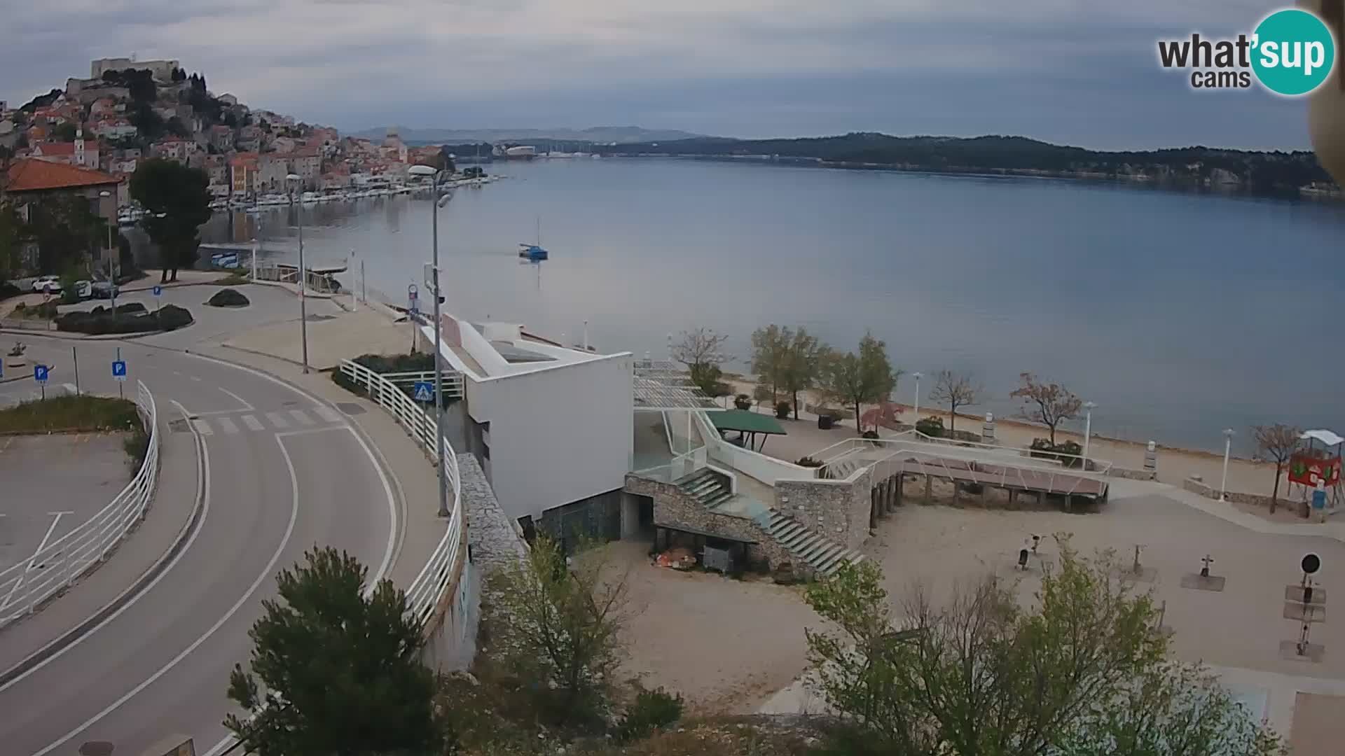 Webcam Šibenik Strand Banj