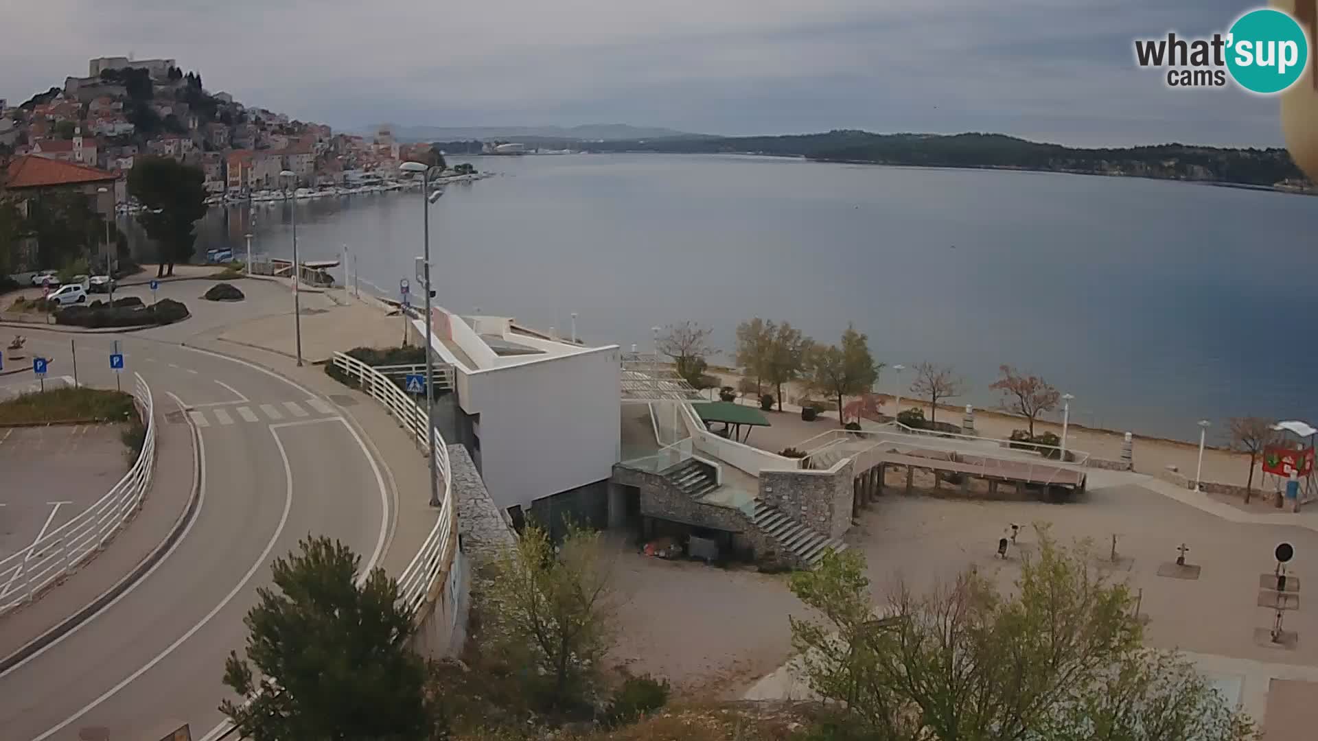 Live Cam Šibenik plage Banj