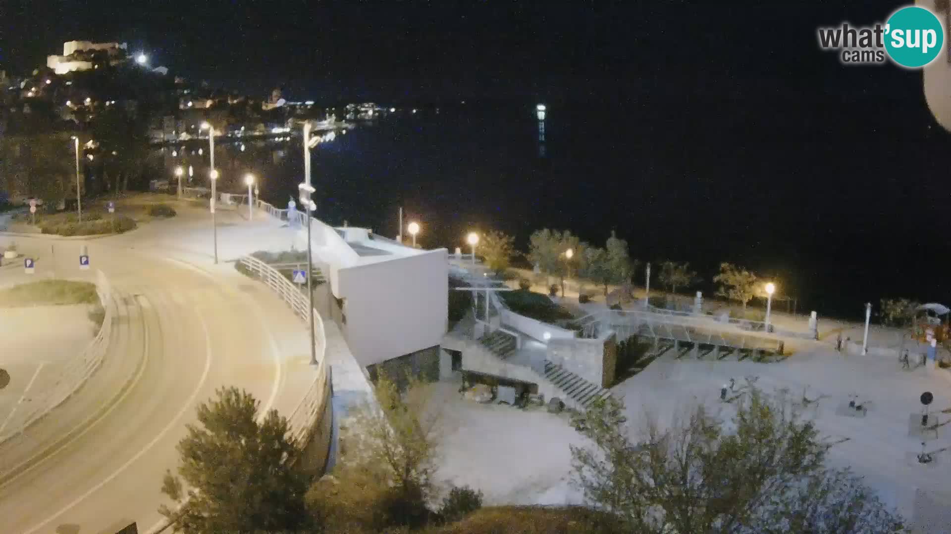 Web kamera Šibenik plaža Banj