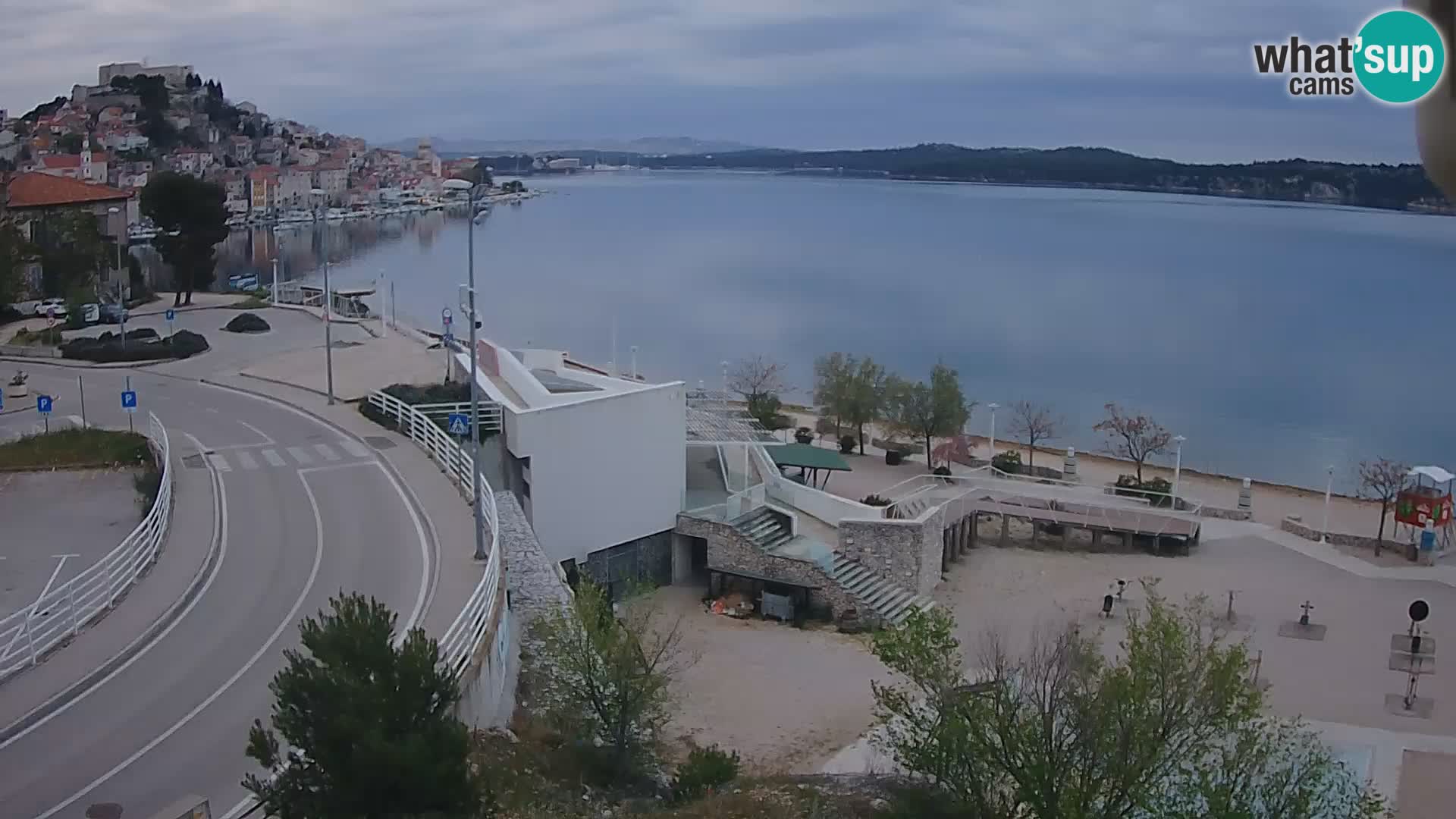 Livecam Sibenico spiaggia Banj