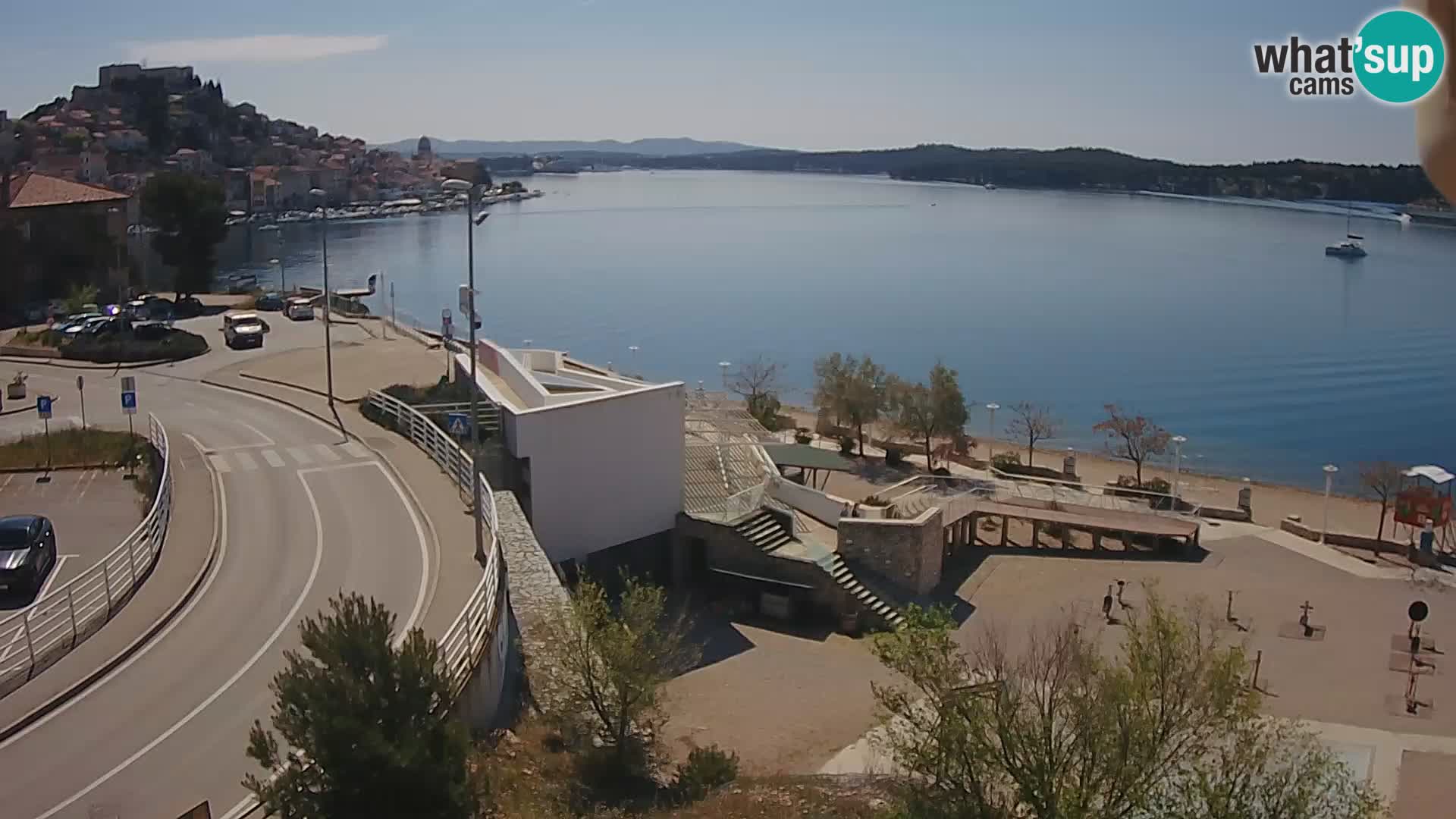 Live Cam Šibenik plage Banj