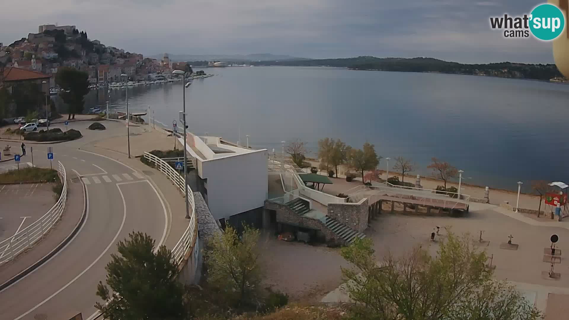 Kamera v živo Šibenik plaža Banj
