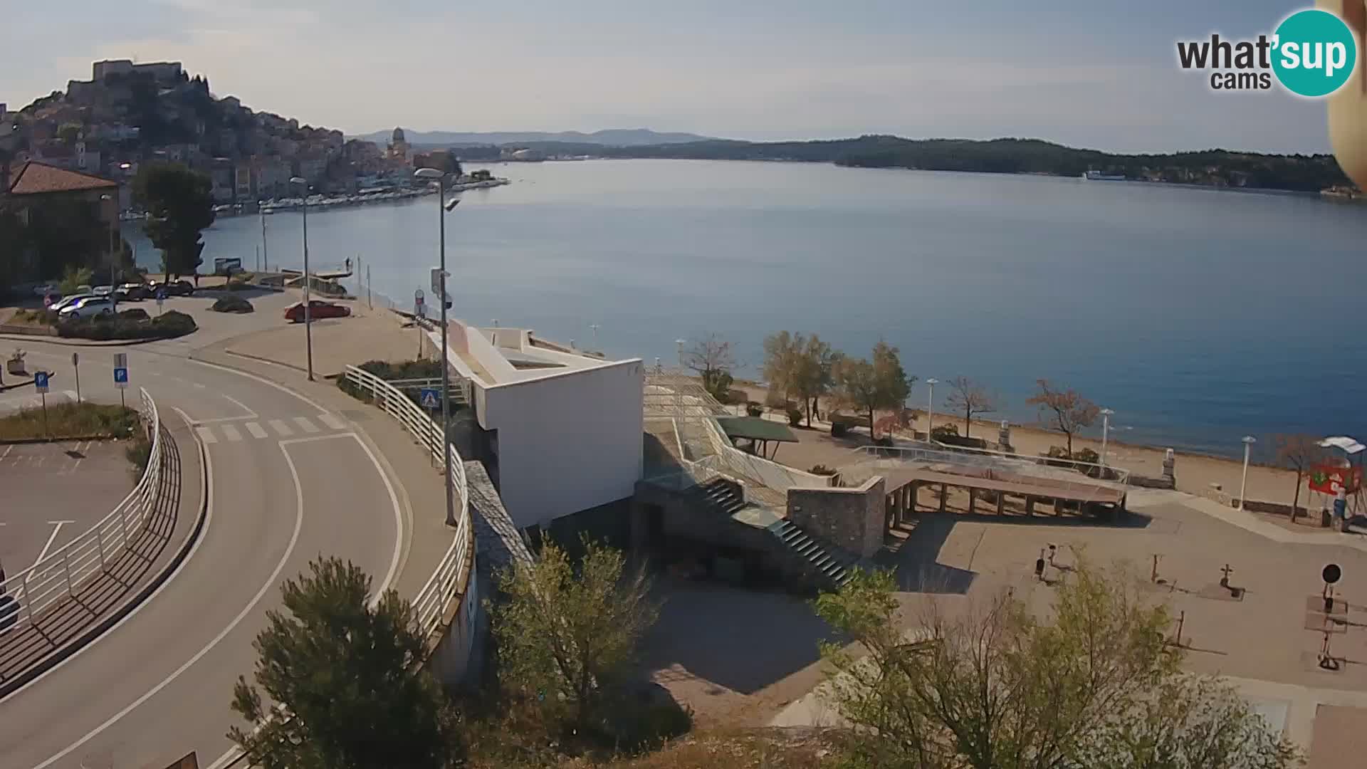 Šibenik webcam Beach Banj