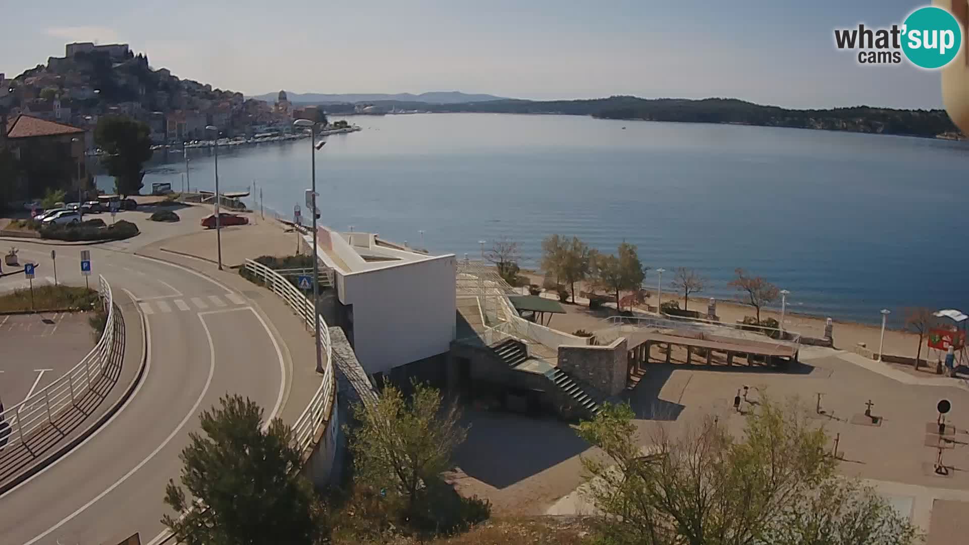 Web kamera Šibenik plaža Banj