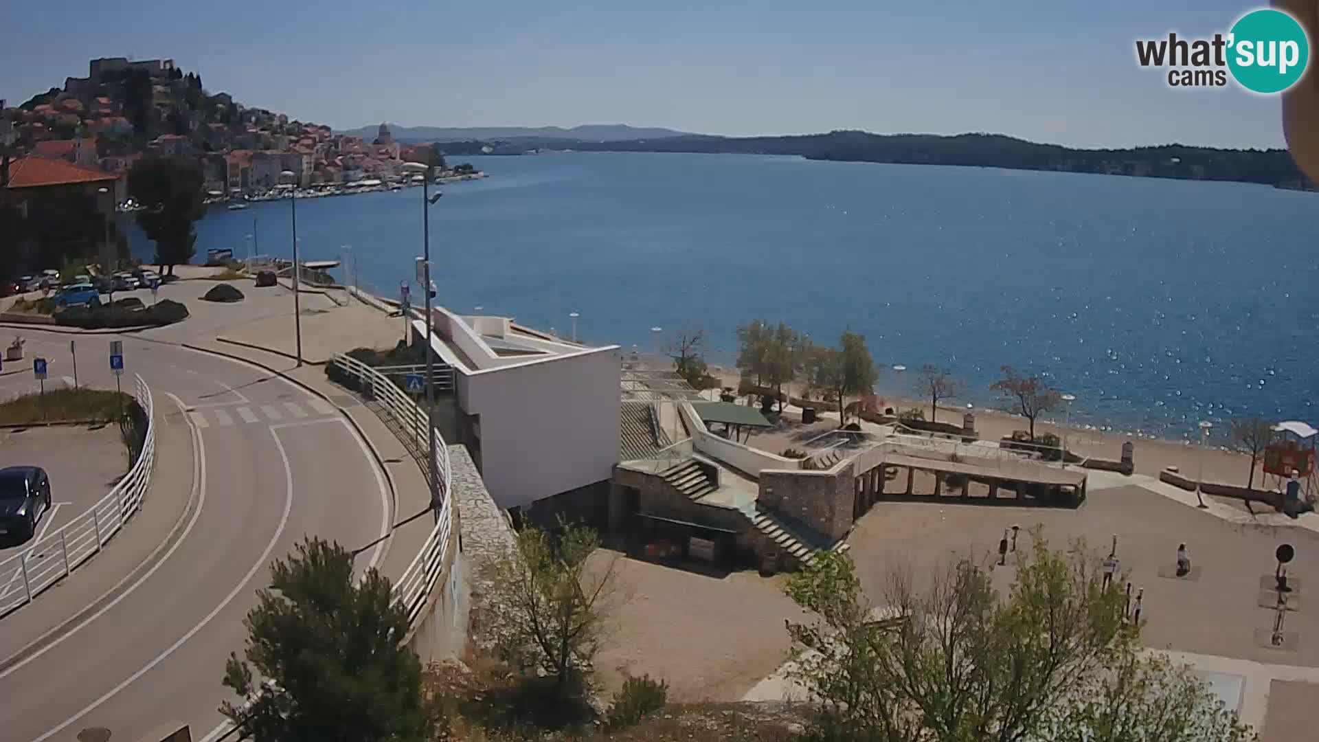 Live Cam Šibenik plage Banj