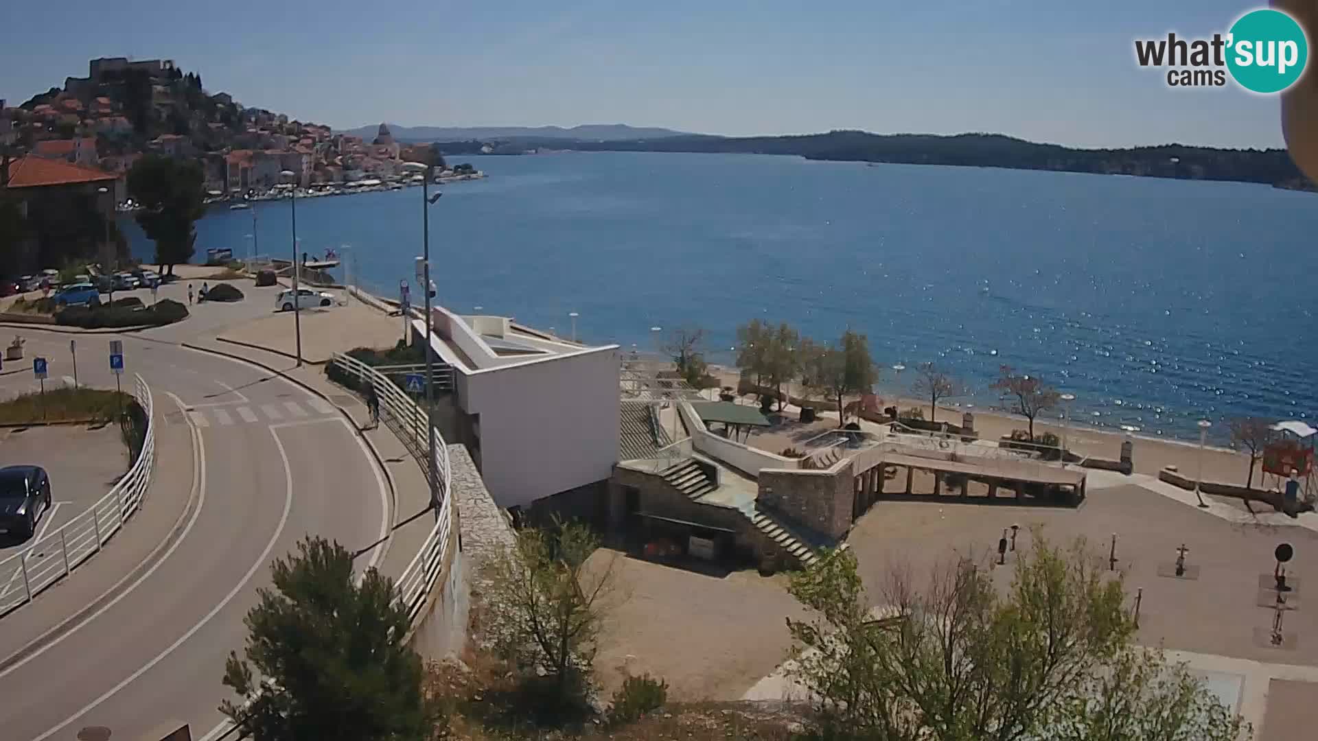 Livecam Sibenico spiaggia Banj