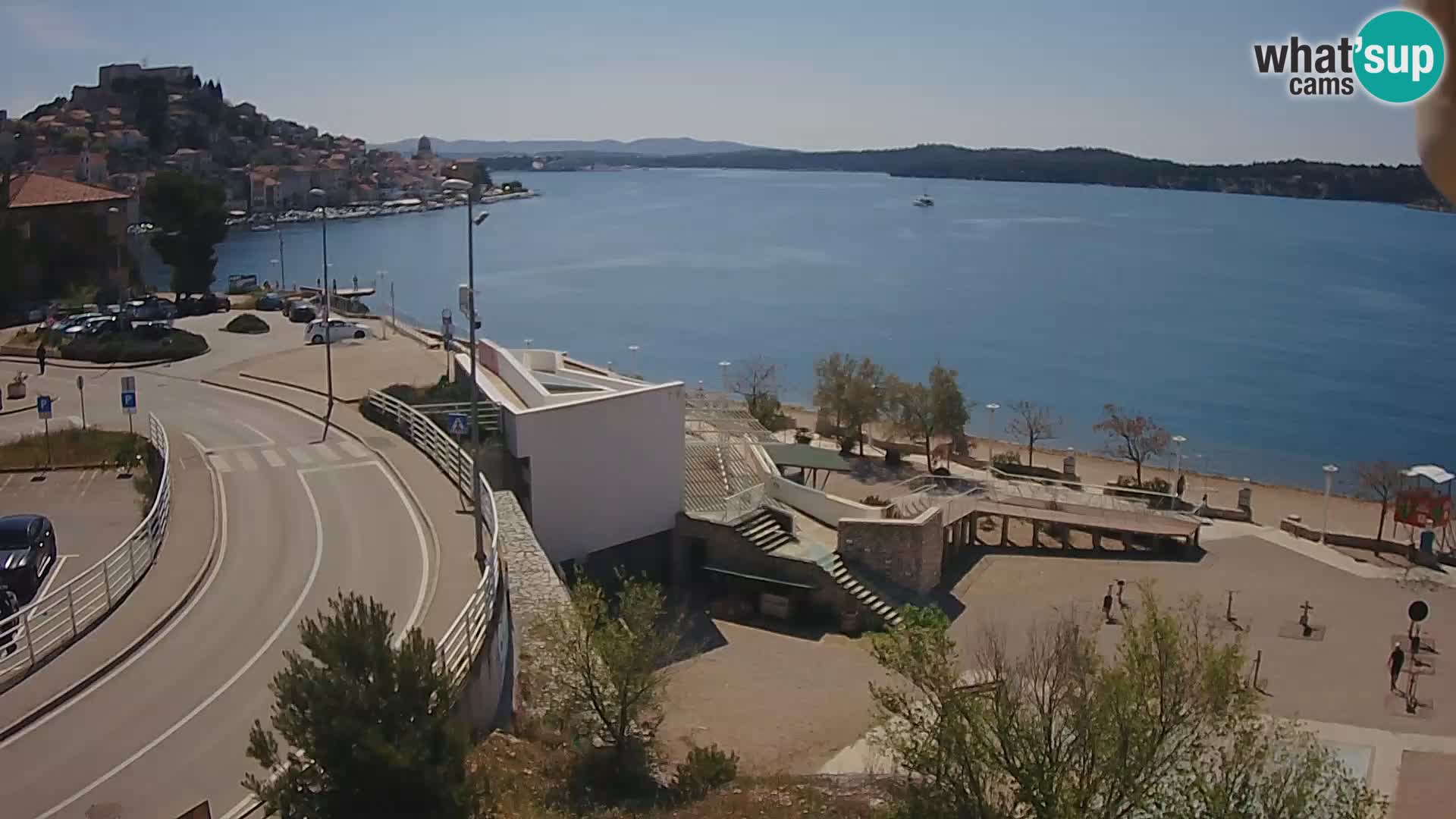 Kamera v živo Šibenik plaža Banj