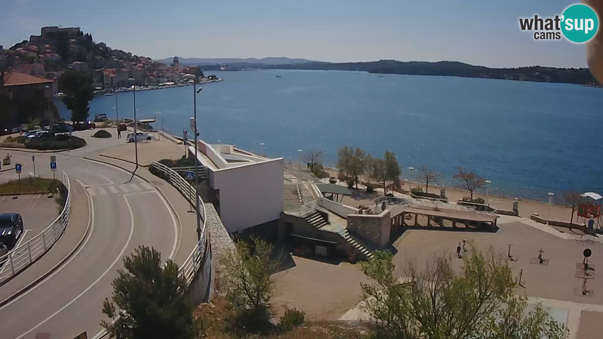 Web kamera Šibenik plaža Banj