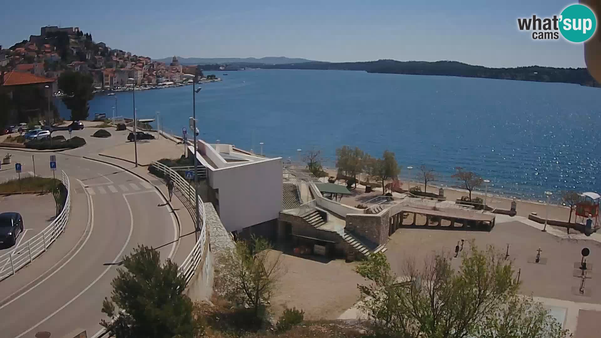 Kamera v živo Šibenik plaža Banj