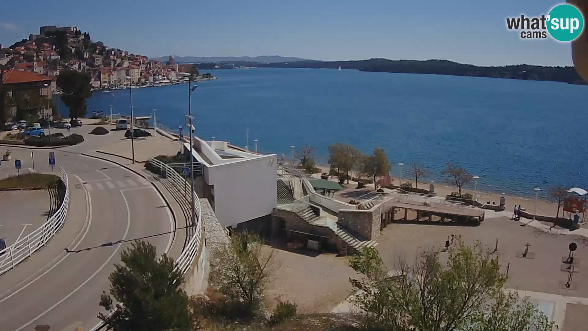 Live Cam Šibenik plage Banj
