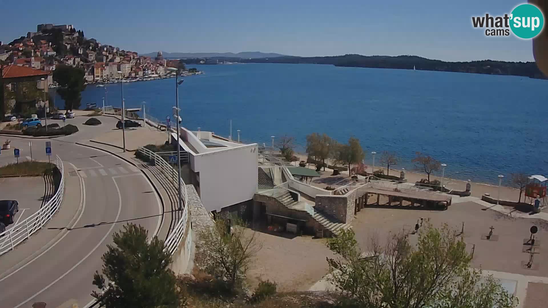 Webcam Šibenik Strand Banj
