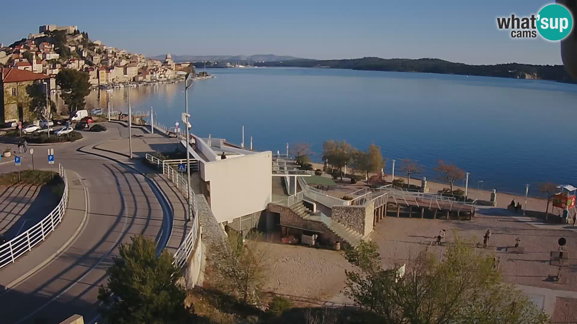 Livecam Sibenico spiaggia Banj