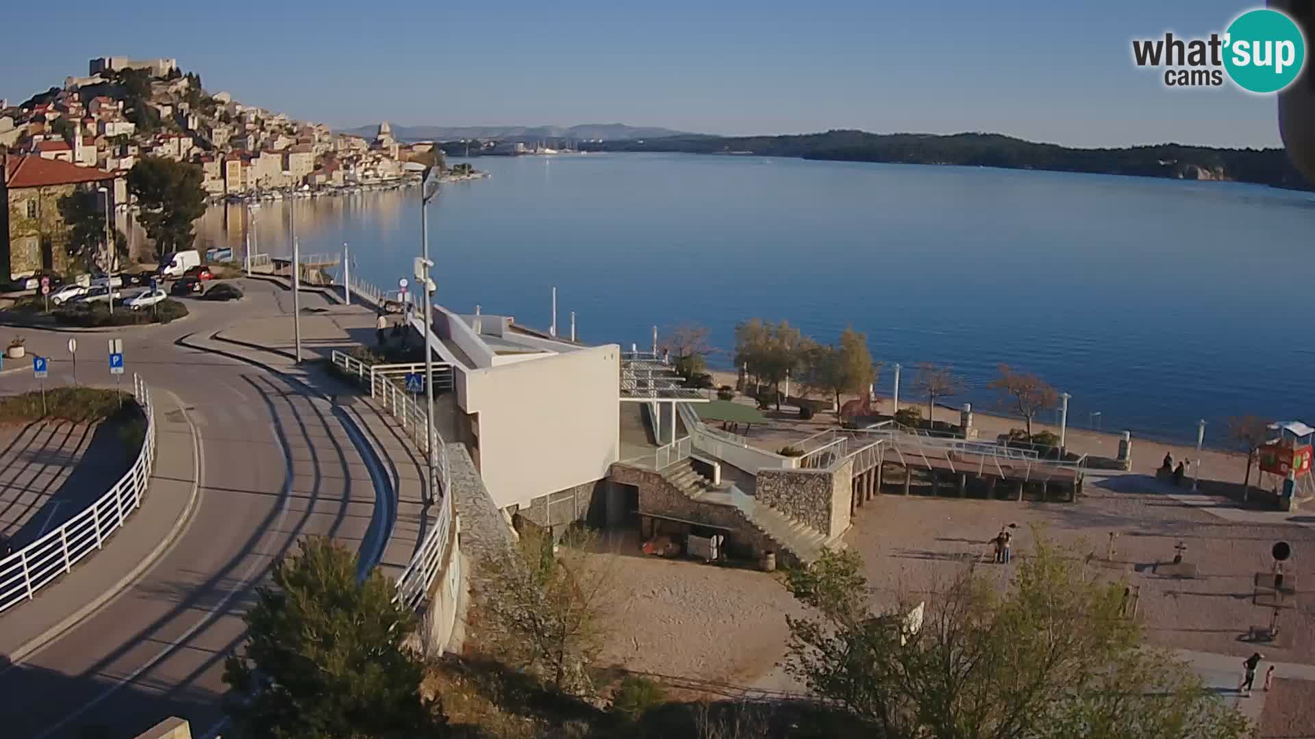 Livecam Sibenico spiaggia Banj
