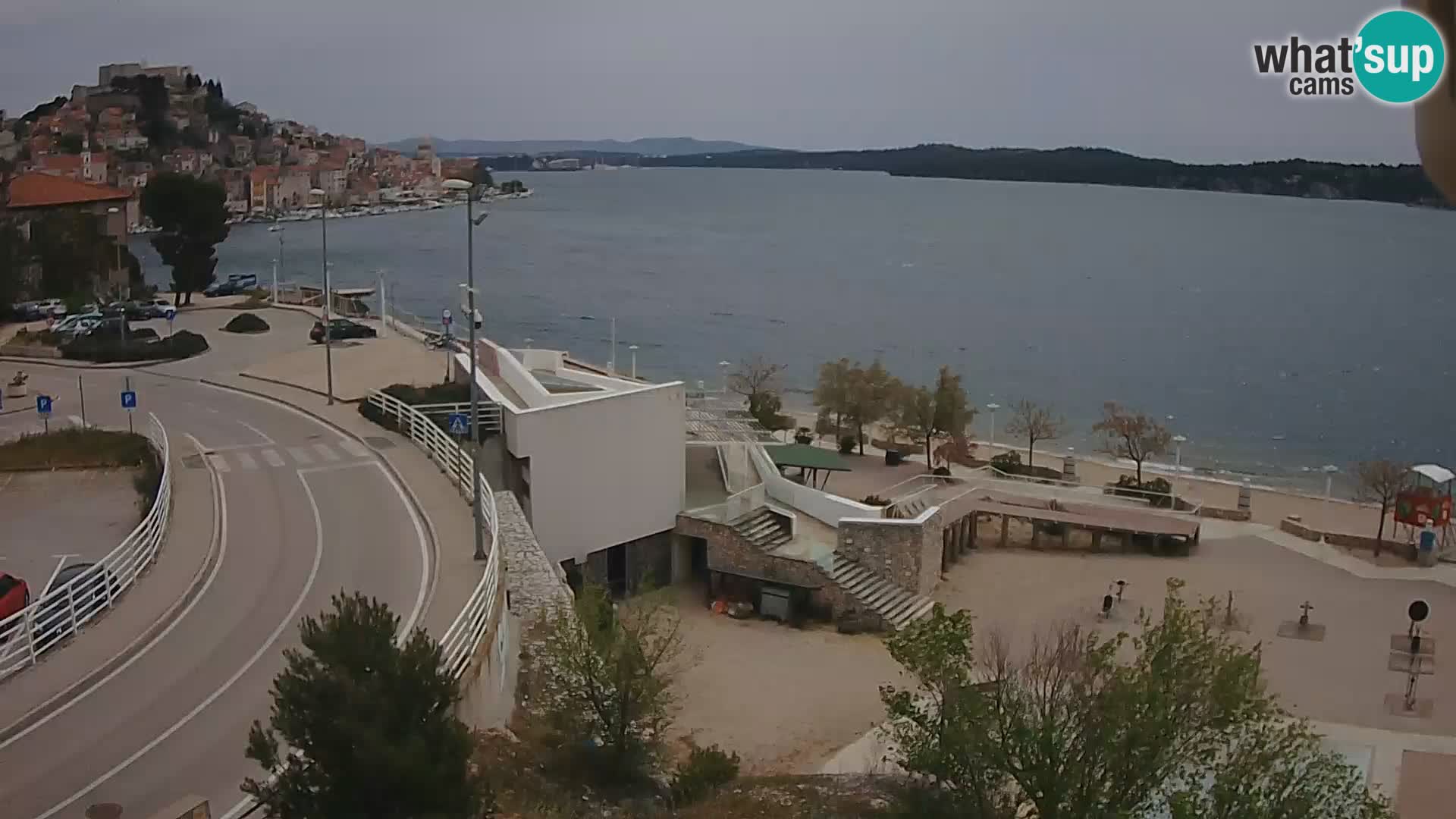 Webcam Šibenik Strand Banj