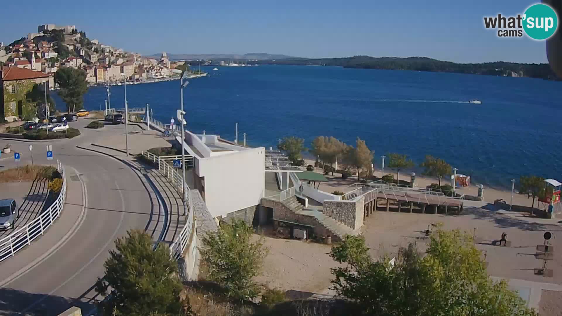 Livecam Sibenico spiaggia Banj