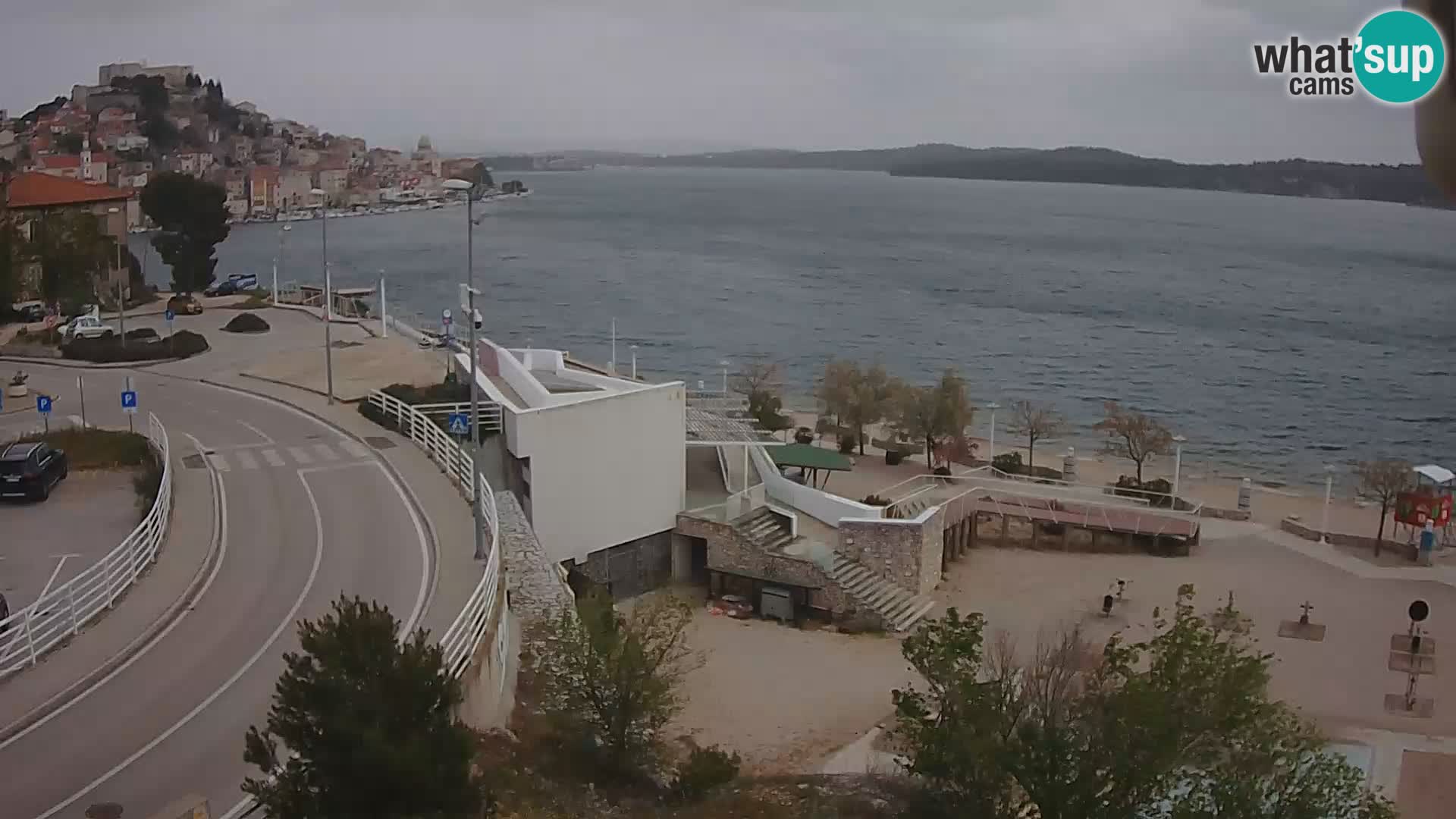 Live Cam Šibenik plage Banj