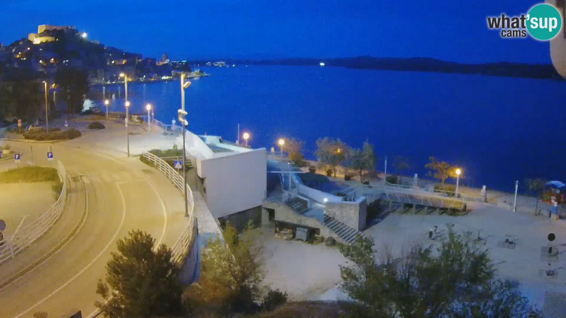 Livecam Sibenico spiaggia Banj