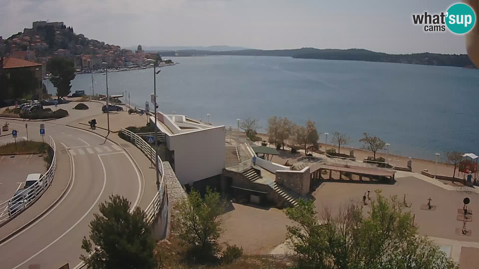 Šibenik webcam Beach Banj