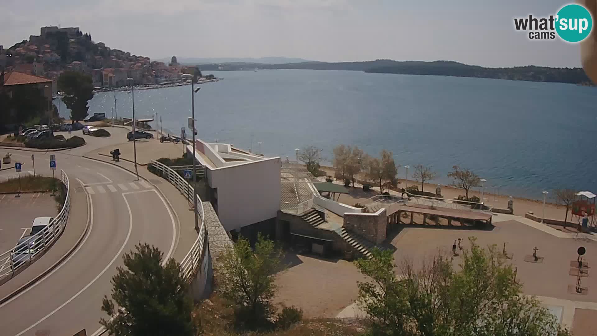 Šibenik webcam Beach Banj