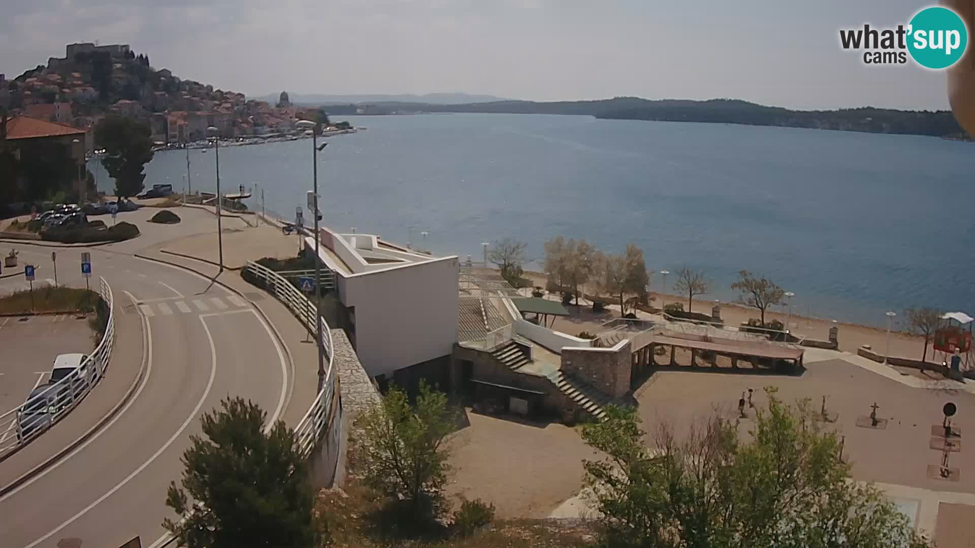 Šibenik webcam Beach Banj