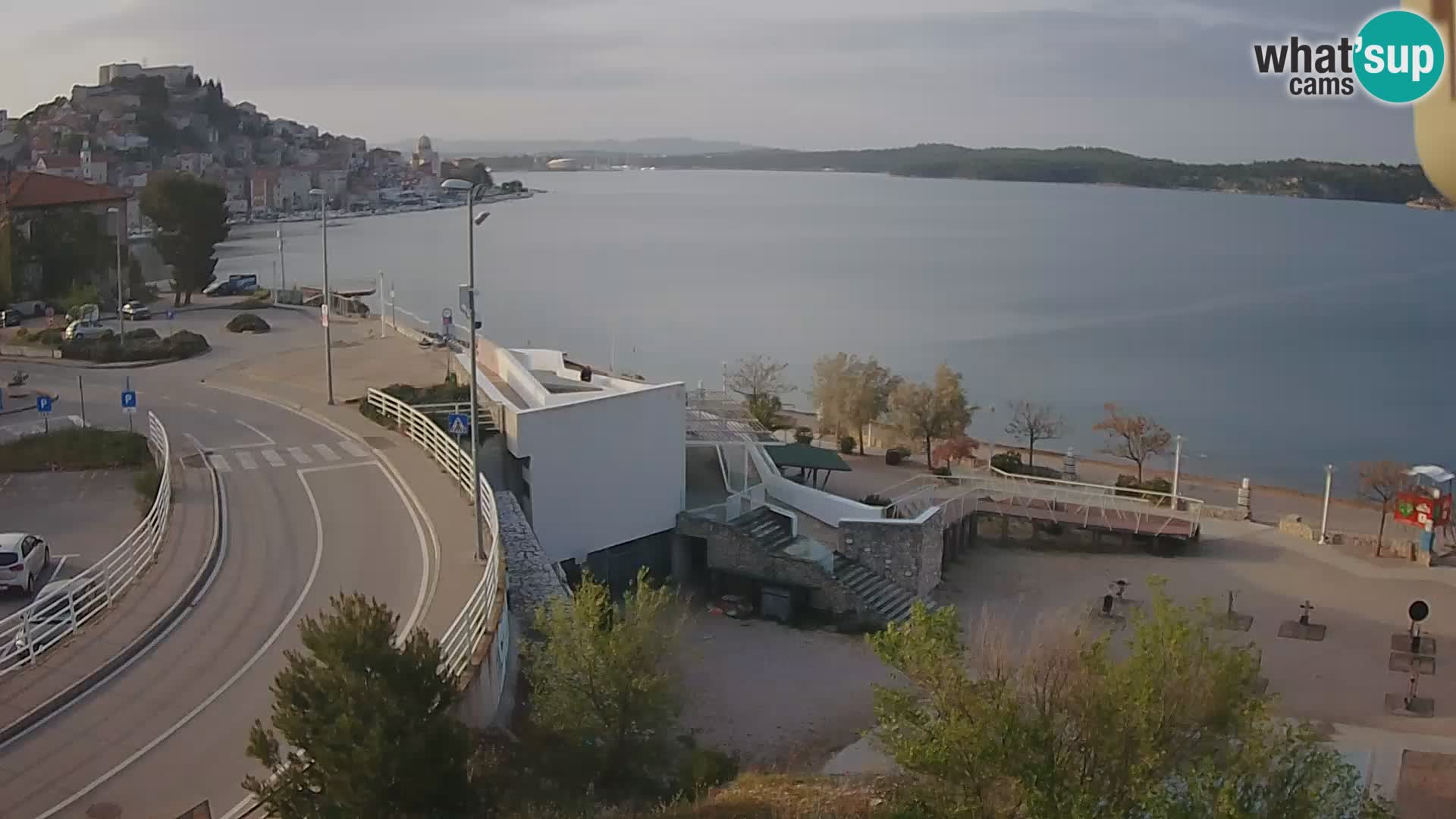 Šibenik webcam Beach Banj