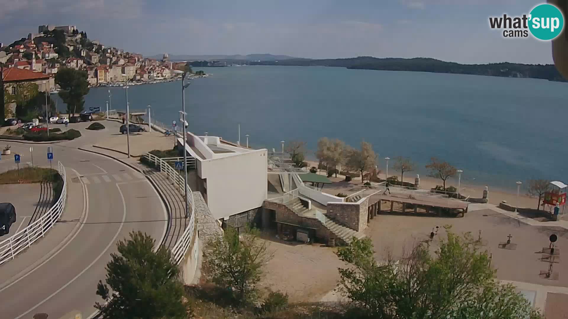 Live Cam Šibenik plage Banj