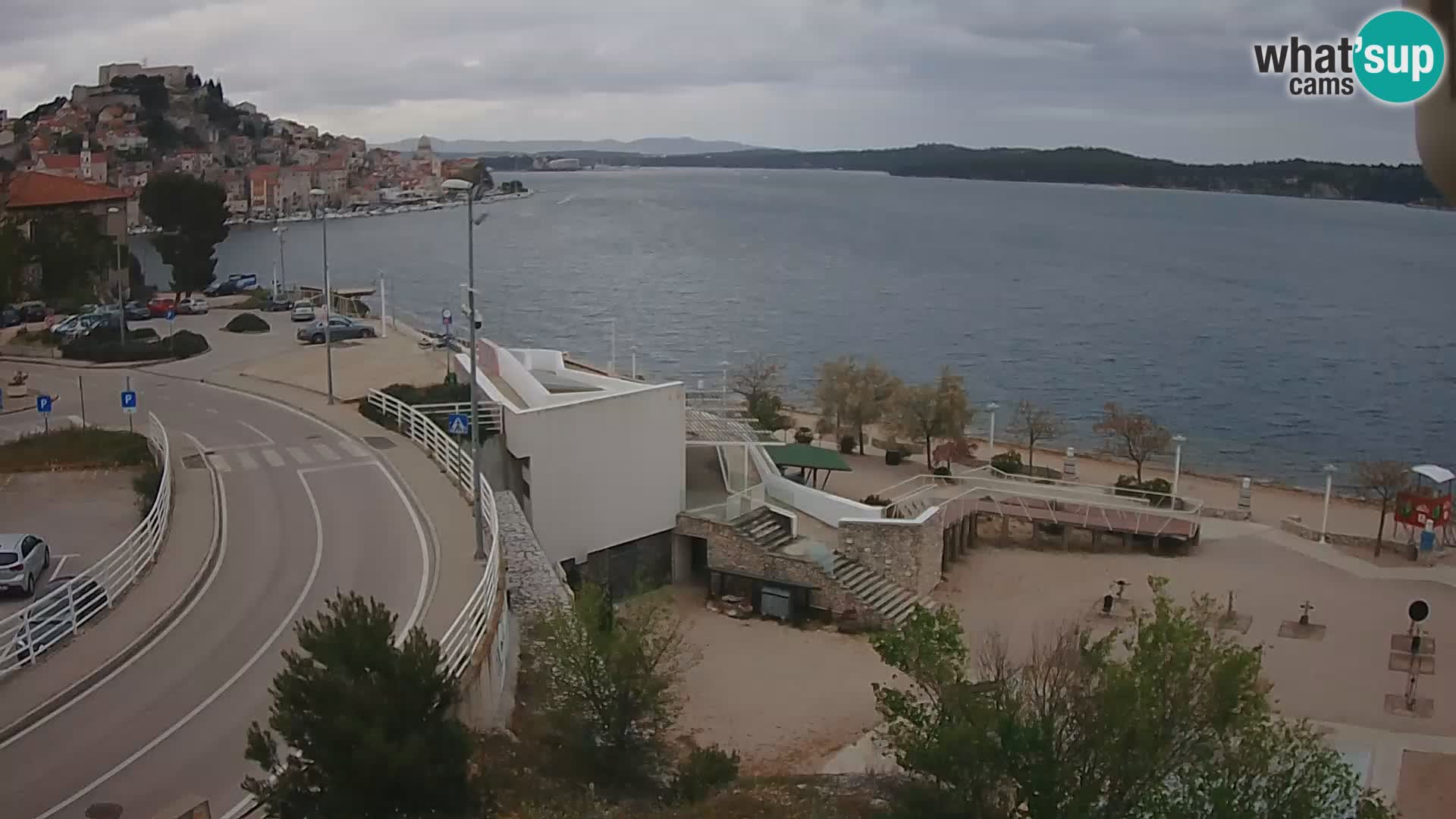 Web kamera Šibenik plaža Banj